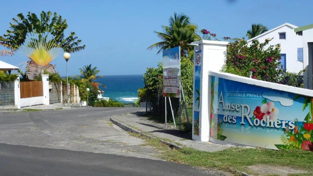 Studio Mojito vue mer av cuve eau et accès plage et piscine ANSE DES ROCHERS Saint-Francois  Extérieur photo