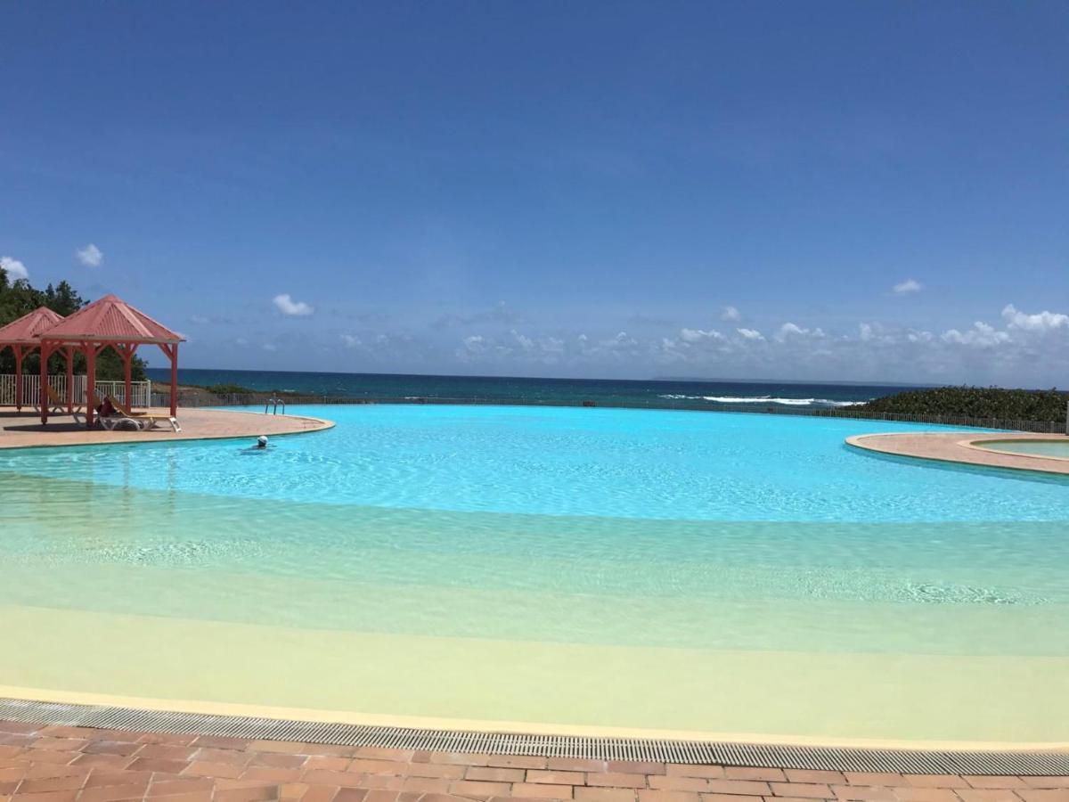 Studio Mojito vue mer av cuve eau et accès plage et piscine ANSE DES ROCHERS Saint-Francois  Extérieur photo