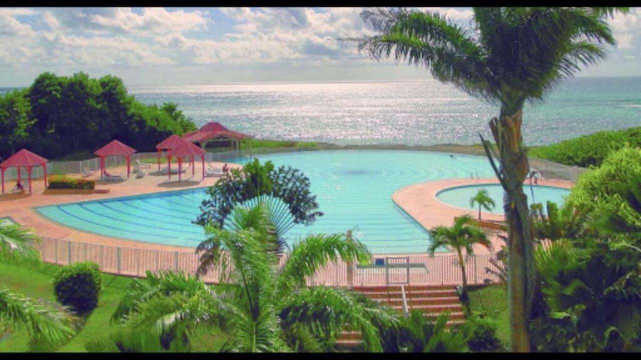 Studio Mojito vue mer av cuve eau et accès plage et piscine ANSE DES ROCHERS Saint-Francois  Extérieur photo